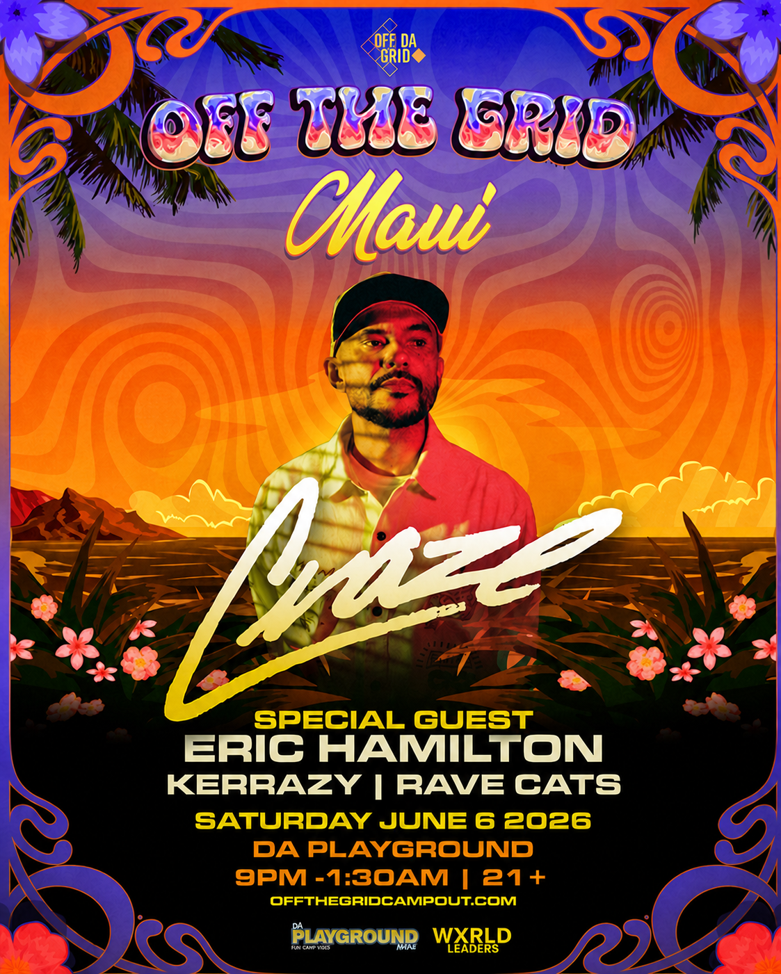 Saturday · Da Playground — Craze headlining